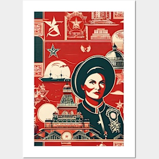 Soviet soldier art Posters and Art